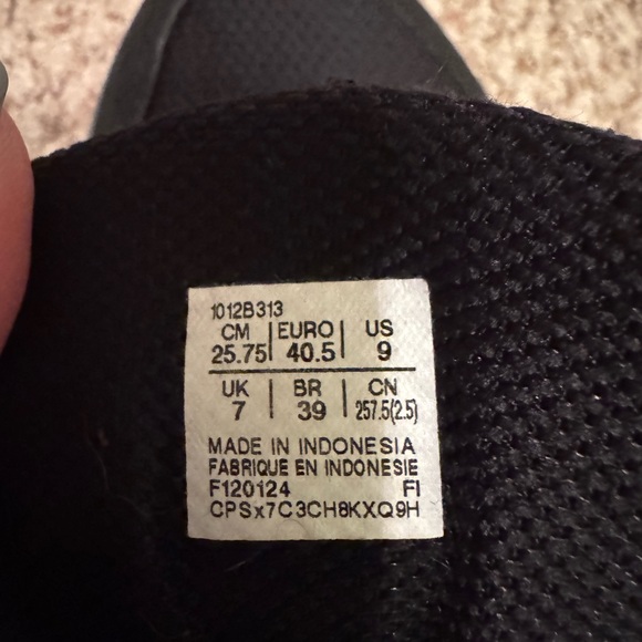 ASICS Black and Pink Athletic Shoes - Picture 5 of 5